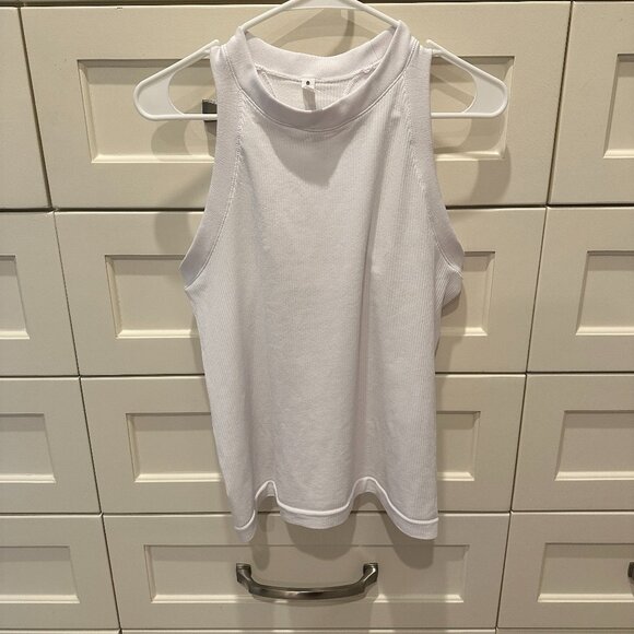 Athleta Tops - Athleta Renew Seamless Racerback Tank, 530130, White, Size 1X